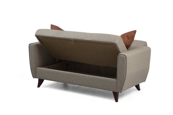 Atelier Del Sofa Zaden Sofá cama de 2 plazas Beige